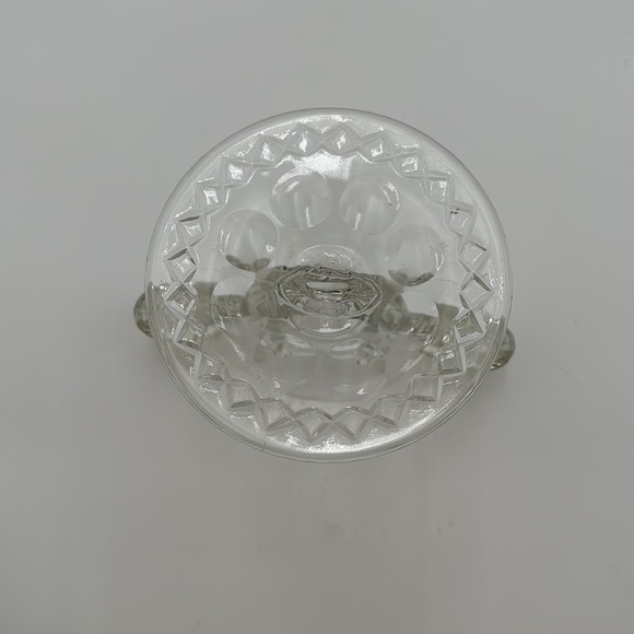 Vintage Double Clear Glass Double Candle Holder - Picture 7 of 16